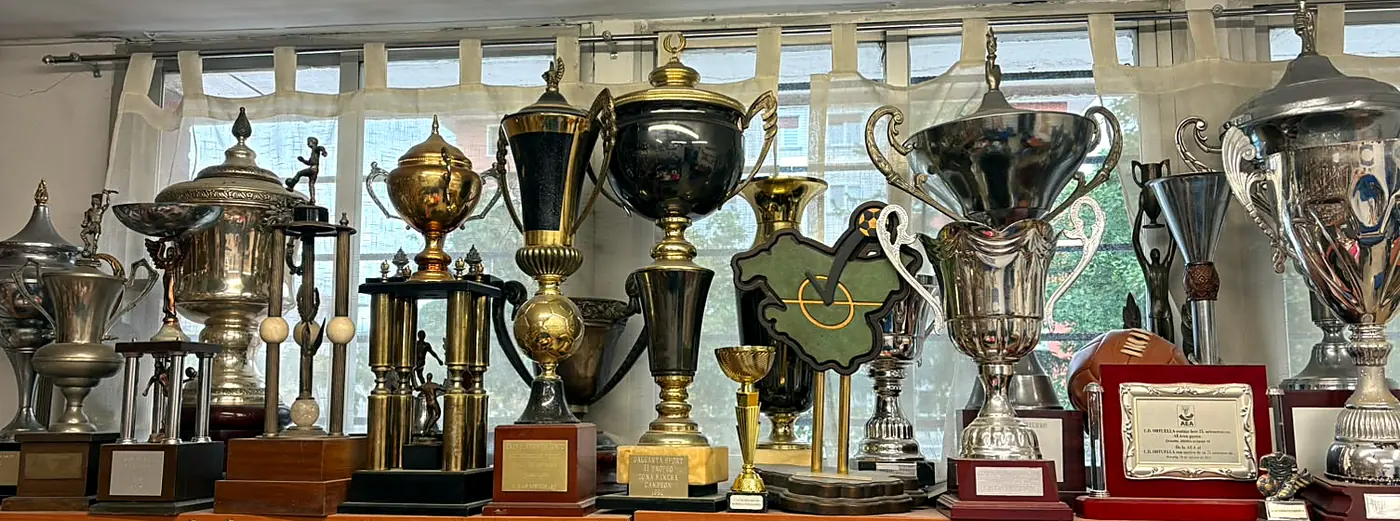 Copas históricas del club